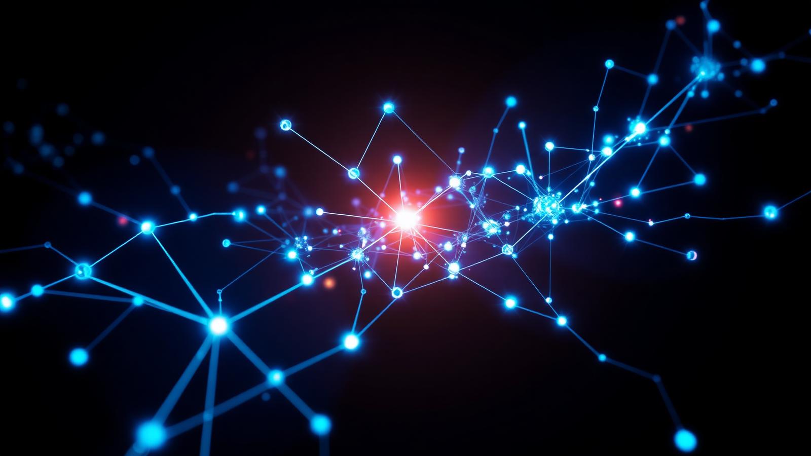 Glowing neural network illustration representing top AI agents in 2026