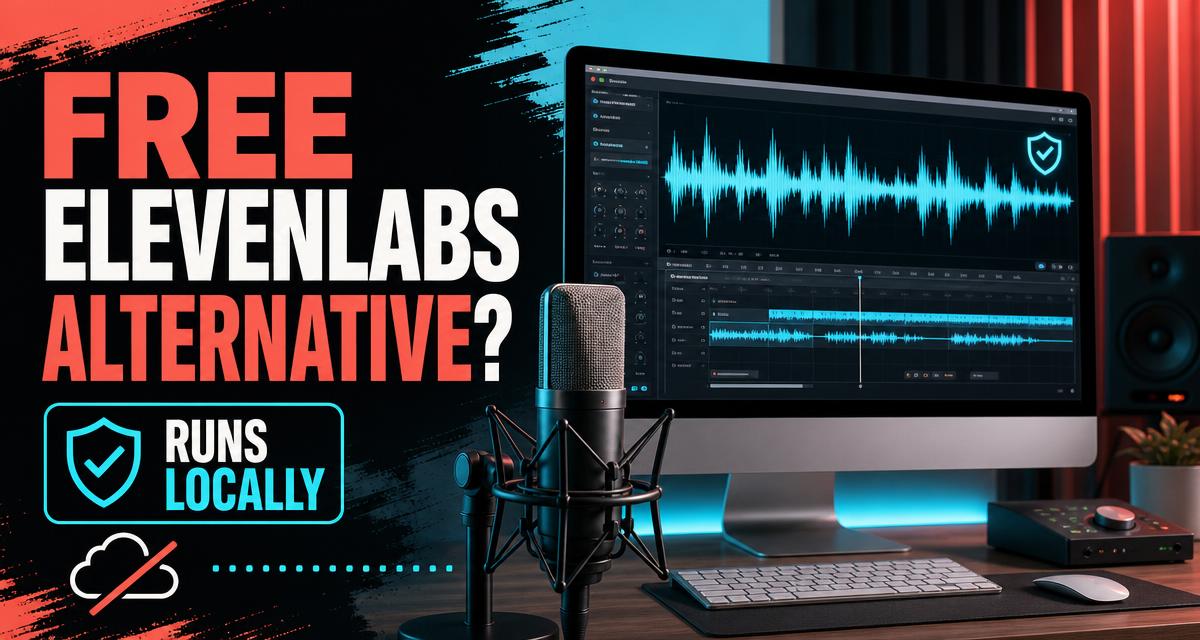 VoiceStudio local audio workstation presented as a free ElevenLabs alternative